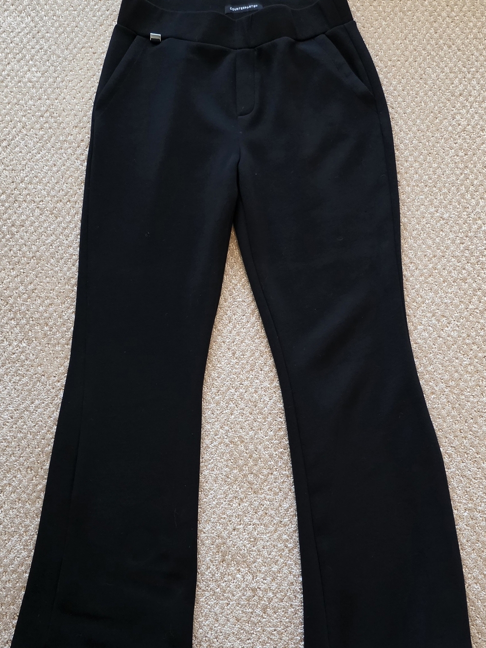 Counterparts Black Boot-Cut Flare Pants